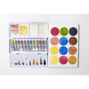 Acquerello Professional Water Colour Set Sketchers Box - 12 Tubi -  Winsor&Newton